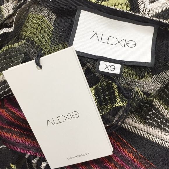 NWT Alexis Gem Sheer Embroidered Jacket Size XS - Picture 4 of 6